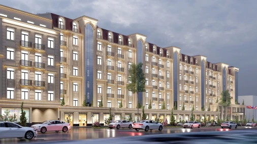 4-комнатная квартира 113.8 м²  4/6 этаж | Жилой комплекс AFROSIYOB