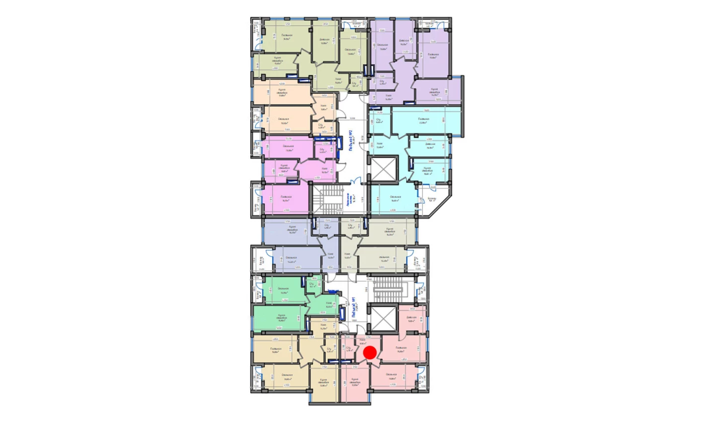 3-комн. квартира 70.8 м²  10/13 этаж | Жилой комплекс ORZU SAROYI
