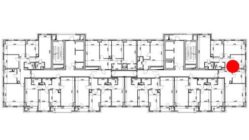 4-комнатная квартира 128.74 м²  19/19 этаж | Жилой комплекс Newport