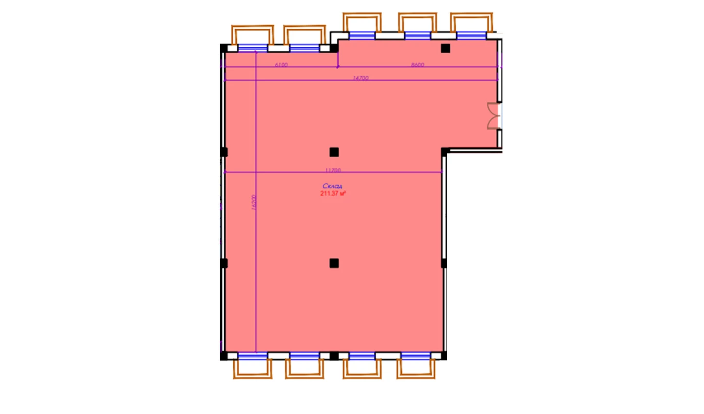 1-комн. квартира 211.37 м²  0/10 этаж | Жилой комплекс Ko'kcha Oqtepa