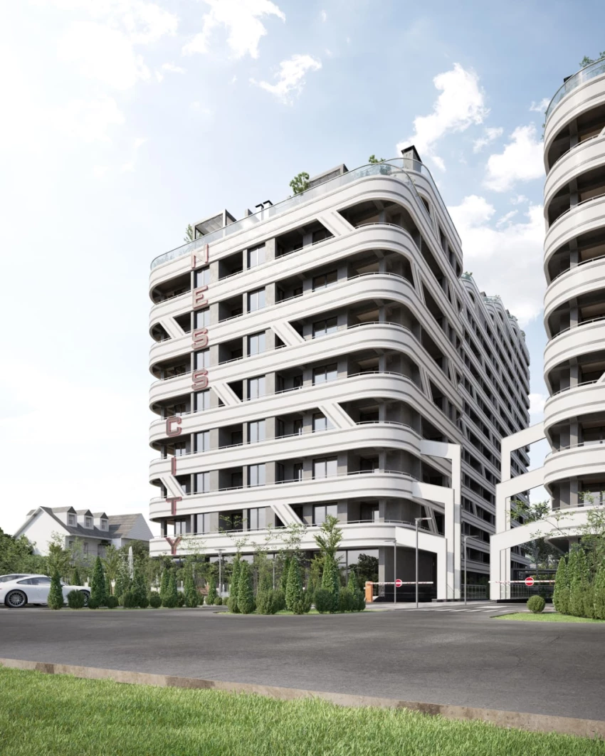 1-xonali xonadon 45.4 m²  7/11 qavat | Ness City 1 etap Turar-joy majmuasi