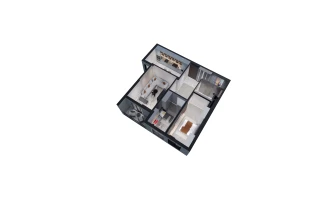 3-xonali xonadon 83.6 m²  7/13 qavat | ORZU SAROYI Turar-joy majmuasi