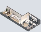 2-комн. квартира 53.5 м²  14/14 этаж | Жилой комплекс PARVOZ