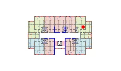 3-xonali xonadon 99 m²  1/9 qavat | SHOHSAROY Turar-joy majmuasi
