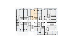 2-xonali xonadon 94.23 m²  7/7 qavat | Bochka Resort Turar-joy majmuasi