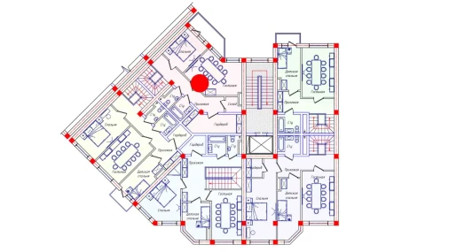 3-комнатная квартира 104.4 м²  7/8 этаж | Жилой комплекс STAR HOUSE RESIDENCE