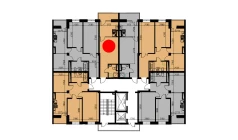 1-xonali xonadon 29.24 m²  10/10 qavat | YANGIOBOD RESIDENCE Turar-joy majmuasi