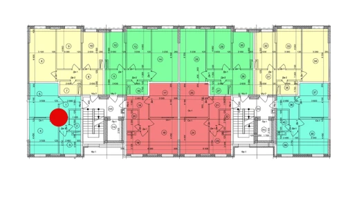 2-xonali xonadon 51.1 m²  5/9 qavat | Uchtepa Avenue Turar-joy majmuasi