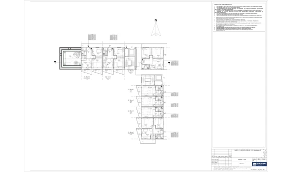 3-комнатная квартира 51.01 м²  4/6 этаж | Жилой комплекс TUSHLAR VODIYSI