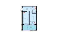 1-xonali xonadon 59 m²  11/14 qavat | Avia Palace Turar-joy majmuasi