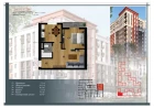1-xonali xonadon 41 m²  8/10 qavat | CHINARA PARK Turar-joy majmuasi