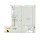 1-xonali xonadon 125 m²  1/9 qavat | YANGI AVLOD Turar-joy majmuasi