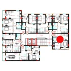 1-xonali xonadon 41 m²  7/10 qavat | CHINARA PARK Turar-joy majmuasi