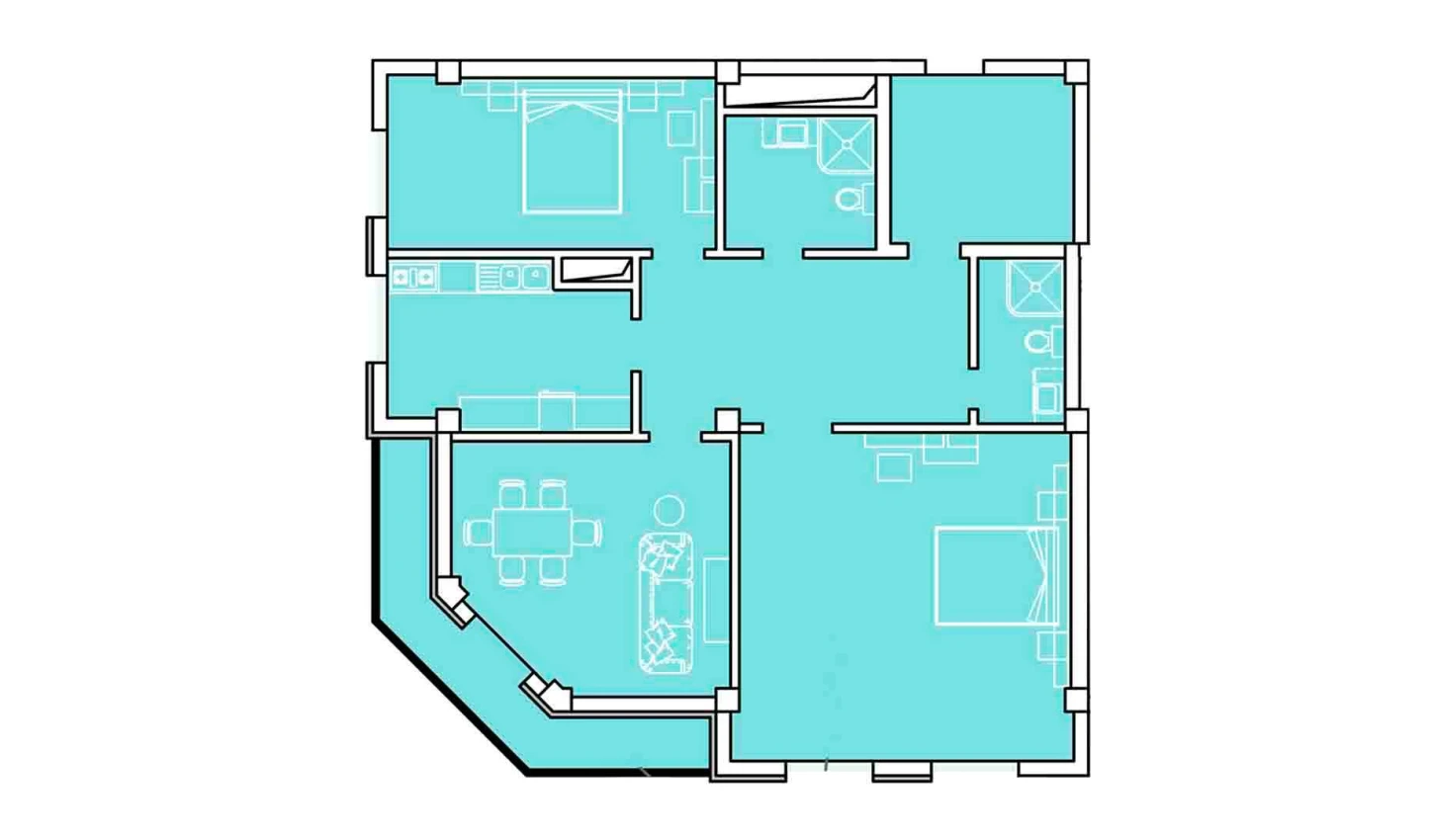 5-комн. квартира 134.1 м² 3/8 этаж | Жилой комплекс Ziynat Capital 5-комн. квартира 134.1 м² 3/8 этаж | Жилой комплекс Ziynat Capital