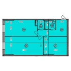 2-комн. квартира 74 м²  8/9 этаж | Жилой комплекс Uchtepa Avenue