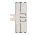 3-xonali xonadon 105.5 m²  2/9 qavat | YANGI AVLOD Turar-joy majmuasi