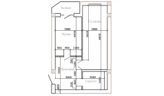 1-комн. квартира 61 м²  9/10 этаж | Жилой комплекс AZAMATOV GROUP