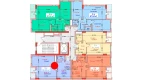2-комн. квартира 58.94 м²  4/8 этаж | Жилой комплекс CAPITAL AVENUE