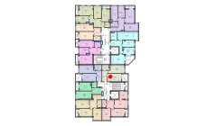 1-комн. квартира 52.6 м²  3/13 этаж | Жилой комплекс ORZU SAROYI