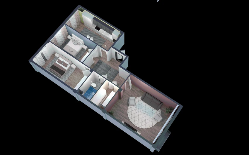 2-комн. квартира 109.4 м²  7/9 этаж | Жилой комплекс YANGI AVLOD
