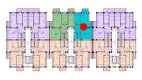 2-xonali xonadon 76.9 m²  3/7 qavat | G'IJDUVON CITY Turar-joy majmuasi