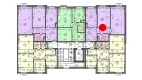 2-комн. квартира 68.6 м²  4/9 этаж | Жилой комплекс Uchtepa Avenue