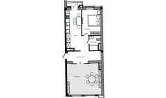 1-комн. квартира 84.02 м² 13/13 этаж | Жилой комплекс NEW AVENUE estates 1-комн. квартира 84.02 м² 13/13 этаж | Жилой комплекс NEW AVENUE estates