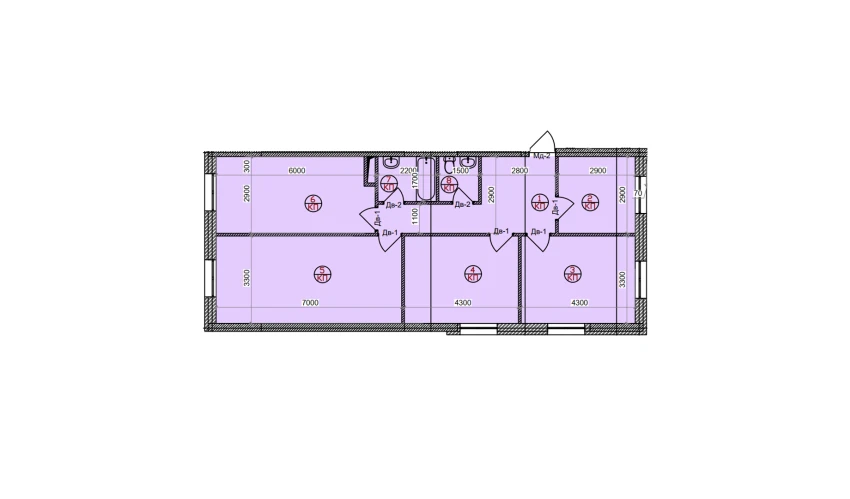 4-комнатная квартира 99.5 м²  1/9 этаж | Жилой комплекс Uchtepa Avenue