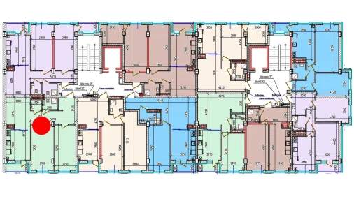 3-комнатная квартира 81.6 м²  8/9 этаж | Жилой комплекс Aero Town