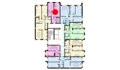 2-xonali xonadon 59 m²  7/7 qavat | Rohat Turar-joy majmuasi