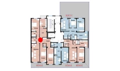 4-xonali xonadon 116.03 m²  3/10 qavat | Ko'kcha-Oqtepa Turar-joy majmuasi