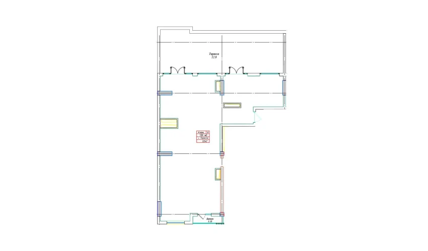 4-комнатная квартира 187 м²  17/17 этаж | Жилой комплекс ASTRA