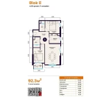 3-комн. квартира 92.3 м² 10/20 этаж | Жилой комплекс Central Avenue 3-комн. квартира 92.3 м² 10/20 этаж | Жилой комплекс Central Avenue