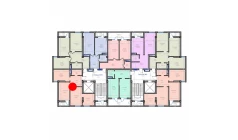 3-xonali xonadon 69.5 m²  11/13 qavat | ORZU SAROYI Turar-joy majmuasi