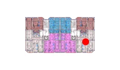 2-комн. квартира 88.15 м²  6/10 этаж | Жилой комплекс AZAMATOV GROUP