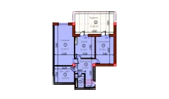 2-комн. квартира 106.6 м²  9/9 этаж | Жилой комплекс SAMARQAND CITY
