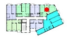2-комн. квартира 57.9 м²  7/10 этаж | Жилой комплекс Ko'kcha-Oqtepa