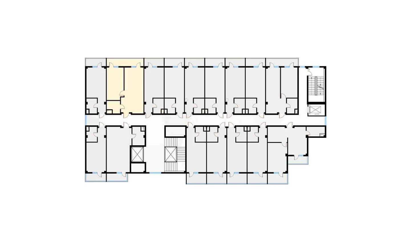 2-комн. квартира 54.66 м²  3/7 этаж | Жилой комплекс Bochka Resort