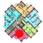 2-комн. квартира 62.1 м²  6/11 этаж | Жилой комплекс ANHOR AVENUE