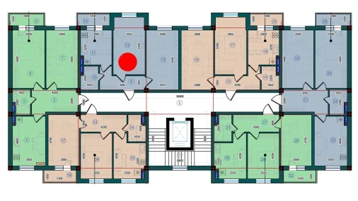 2-комнатная квартира 114.2 м²  5/5 этаж | Жилой комплекс Bristol