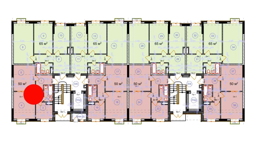 2-комн. квартира 50 м²  9/9 этаж | Жилой комплекс Uchtepa Avenue