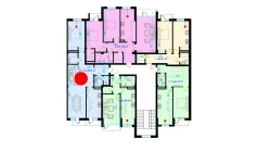 2-xonali xonadon 93 m²  8/9 qavat | Rohat Turar-joy majmuasi