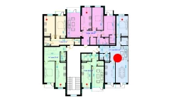 2-xonali xonadon 93 m²  5/9 qavat | Rohat Turar-joy majmuasi