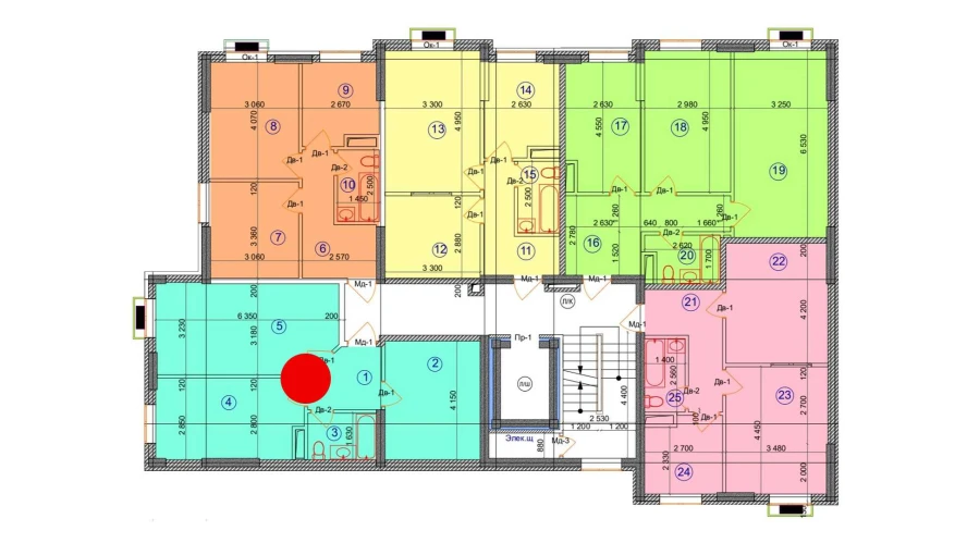 2-xonali xonadon 58.4 m²  9/9 qavat | Uchtepa Avenue Turar-joy majmuasi
