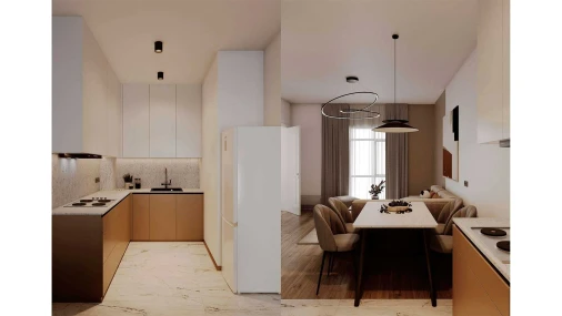 2-xonali xonadon 44.94 m²  2/5 qavat | Ugam River Turar-joy majmuasi