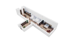 2-комн. квартира 70.3 м²  3/16 этаж | Жилой комплекс ISLOMOBOD