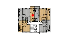 1-комн. квартира 29.24 м²  4/10 этаж | Жилой комплекс YANGIOBOD RESIDENCE