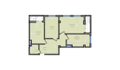3-комн. квартира 87.8 м²  5/13 этаж | Жилой комплекс ORZU SAROYI