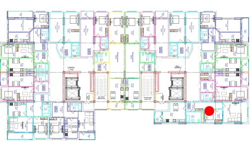 2-комнатная квартира 67.08 м²  7/17 этаж | Жилой комплекс UCHTEPA CITY