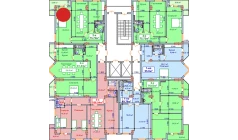 2-комн. квартира 75.72 м²  8/9 этаж | Жилой комплекс SHAYX-UL OLAM